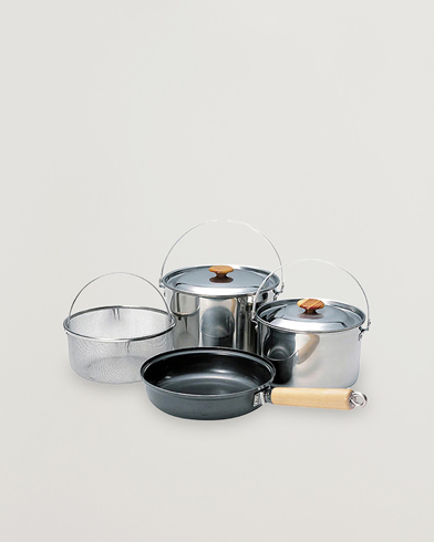 Snow Peak Field Cooker Pro. 3 Set  – Silber