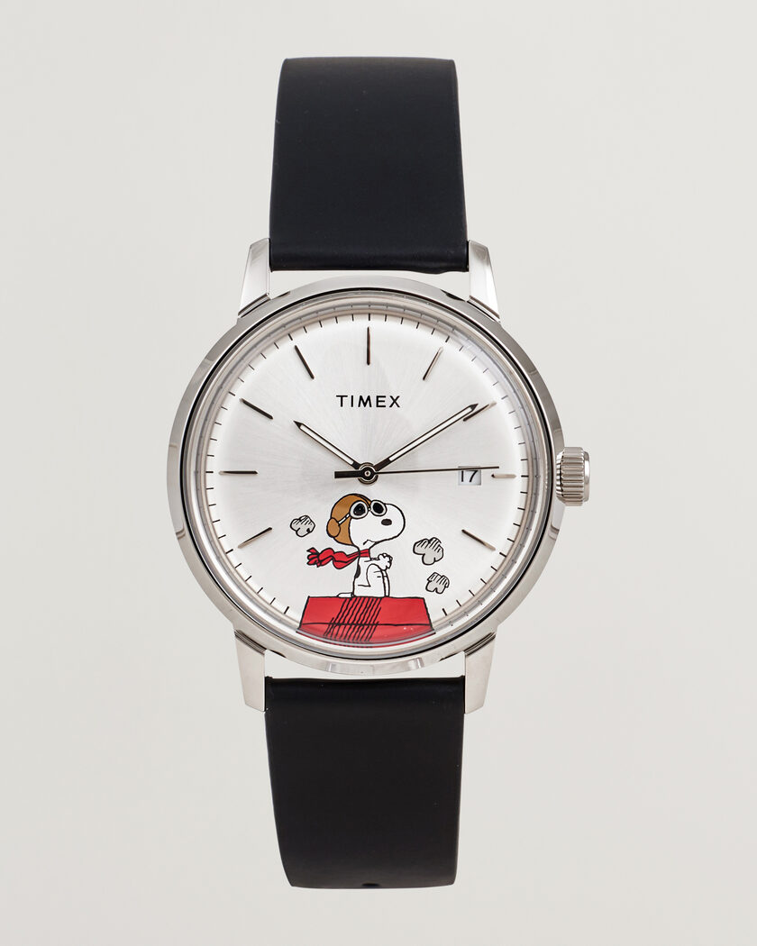  Timex Timex X Peanuts Snoopy Automatic 40mm Silver Dial