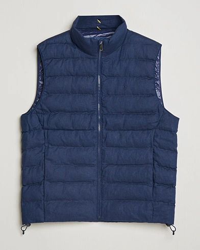 Polo Ralph Lauren Colden Down Vest Newport Navy – Blau