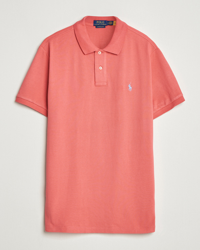 Polo Ralph Lauren Custom Slim Fit Polo Red Sky – Rot