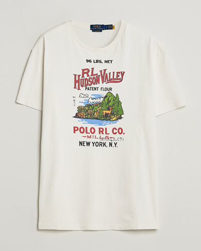 Polo Ralph Lauren Printed T-Shirt Nevis – Weiß