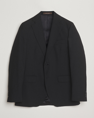 Oscar Jacobson Fogerty Wool Blazer Black – Schwarz