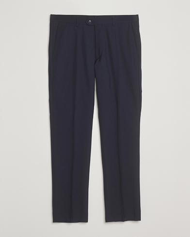 Oscar Jacobson Dandy Wool Trousers Blue – Blau