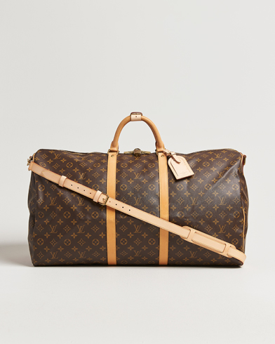 Louis Vuitton Pre-Owned Keepall Bandouliére 60 Monogram – Braun