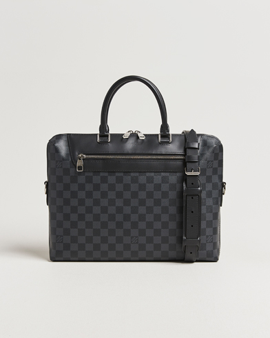 Louis Vuitton Pre-Owned Porte Documan Jules Damier Graphite – Grau