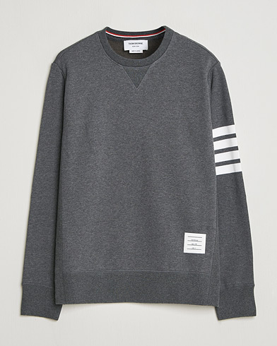 Thom Browne Classic 4 Bar Loopback Sweatshirt Dark Grey – Grau