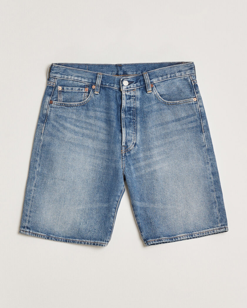 Levi's 501 Original Denim Shorts On The Way – Blau