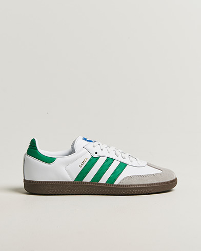 adidas Originals Samba OG Sneaker White/Green – Weiß