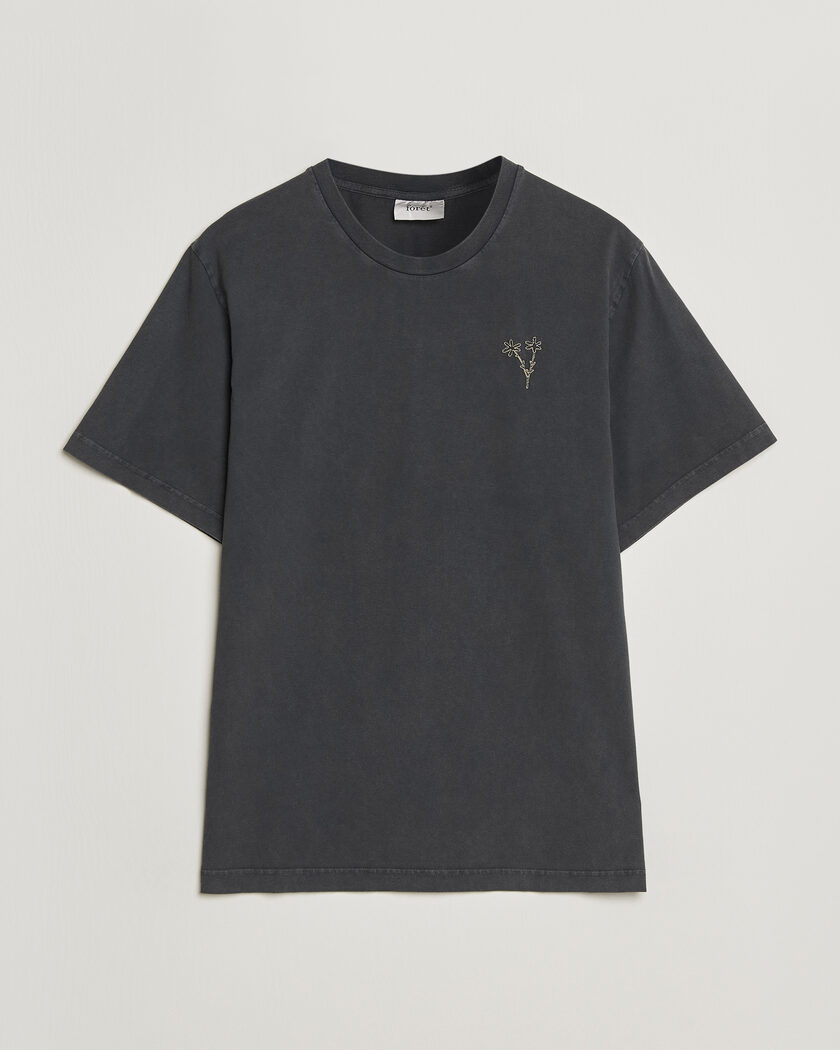 Forét Bouquet T-Shirt Washed Black – Grau