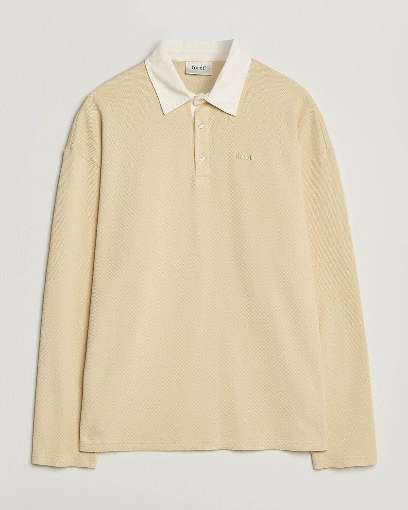 Forét Match Rugby Structured Sweatshirt Vintage Yellow – Gelb