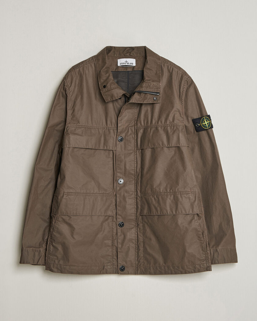 Stone Island Micro Twill Padded Field Jacket Black bei Care of Carl