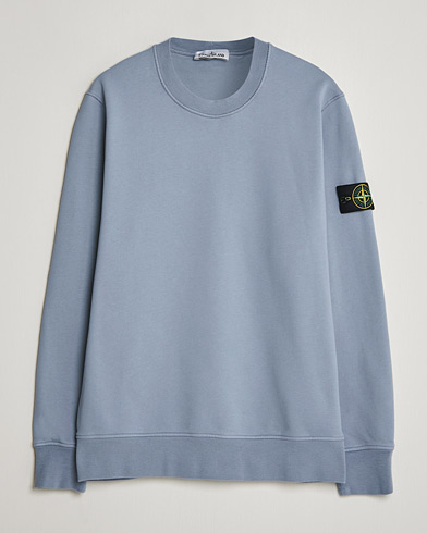 Stone Island Garment Dyed Fleece Sweatshirt Dark Blue – Blau