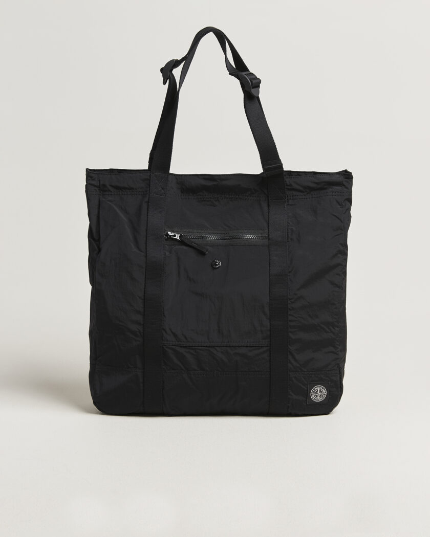 Stone Island Nylon Tote Bag Black – Schwarz