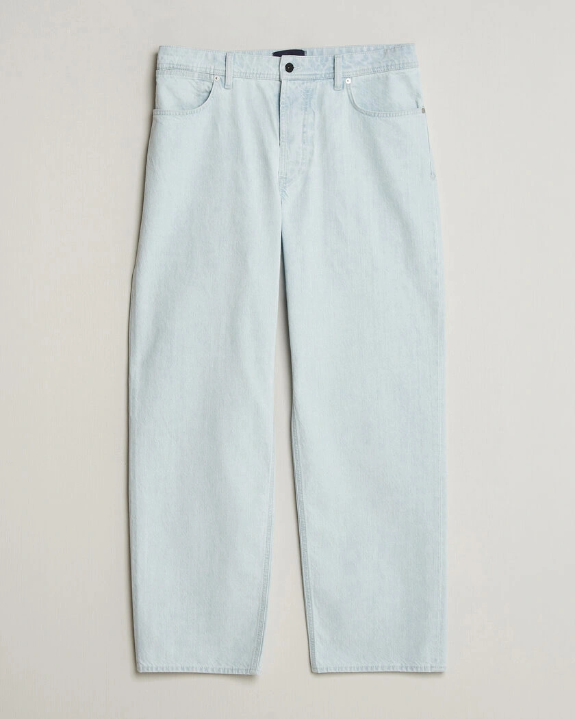 Stone Island Loose Fit Denim Jeans Blue Extra Bleach – Blau