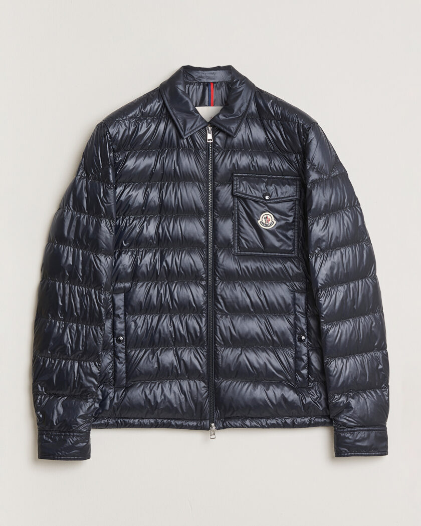 Moncler Mourillon Shirt Jacket Navy – Blau