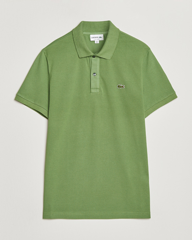 Lacoste Slim Fit Polo Piké Lettuce – Grün