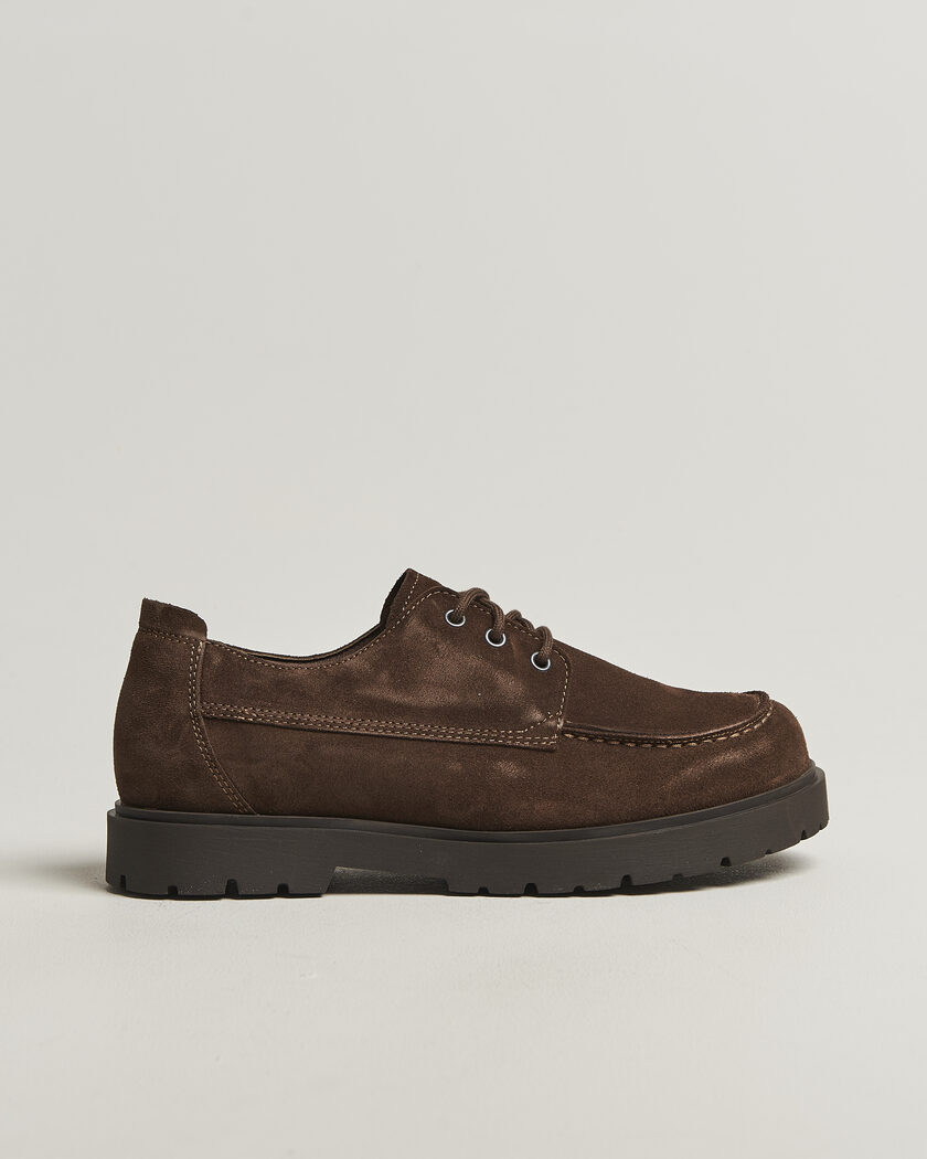 BIRKENSTOCK Highwood Moc Oxford Carafe Suede – Braun