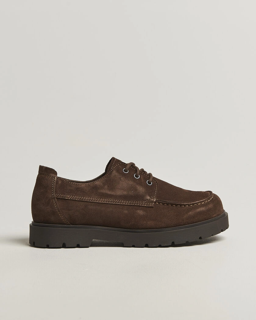 BIRKENSTOCK Highwood Moc Oxford Carafe Suede – Braun