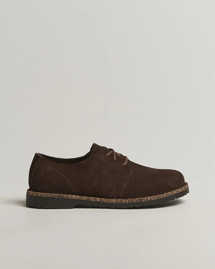 BIRKENSTOCK Uppsala Oxford Carafe Suede – Braun