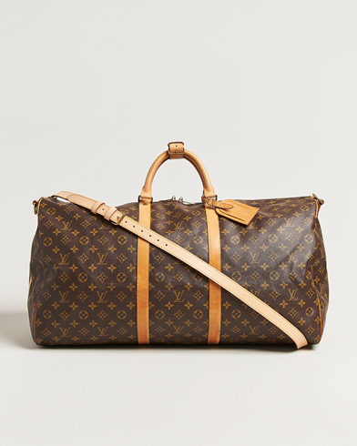 Louis Vuitton Pre-Owned Keepall Bandouliére 60 Monogram – Braun