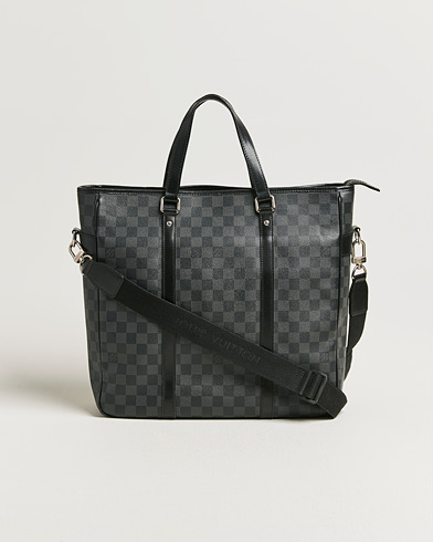 Louis Vuitton Pre-Owned Tadao Tote Bag Damier Graphite – Grau