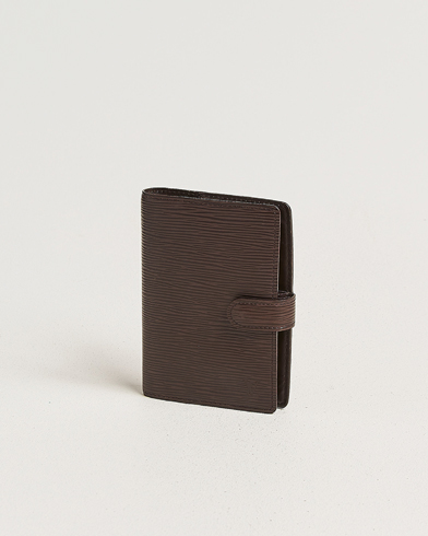 Louis Vuitton Pre-Owned Small Ring Agenda Cover Epi Leather Brown – Braun