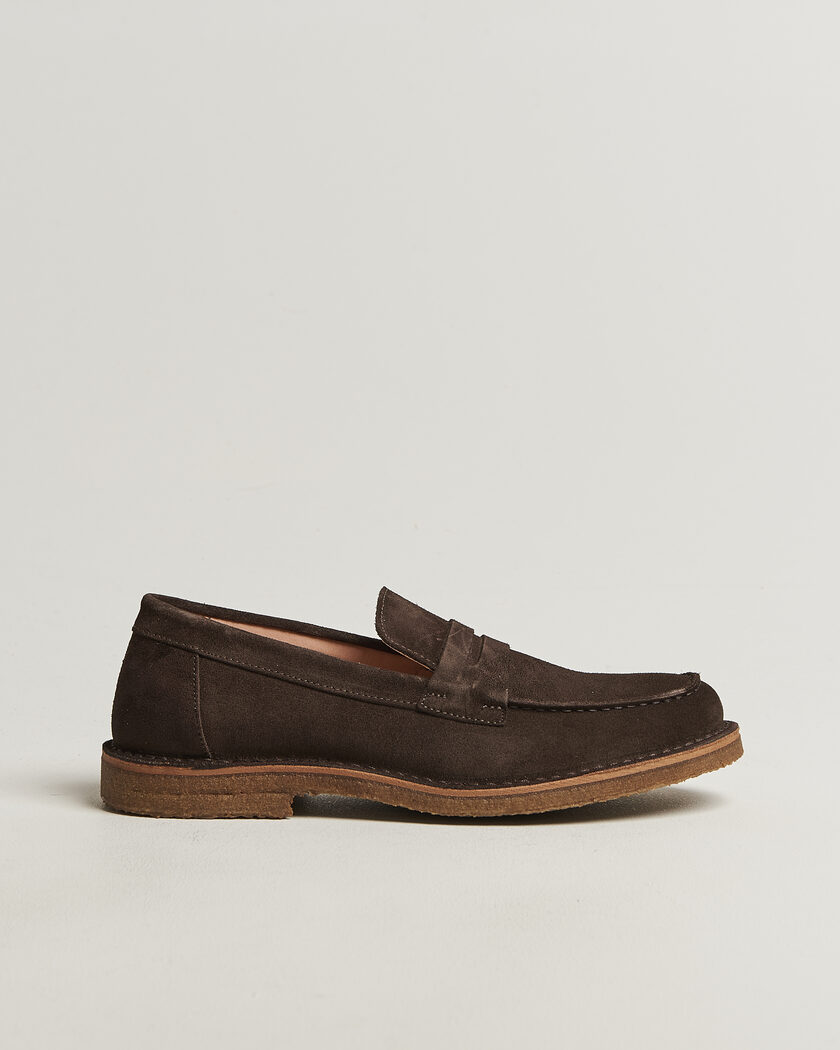 Astorflex Mokaflex Loafers Dark Brown Suede – Braun