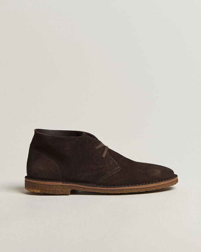 Astorflex Montflex Chukka Boots Dark Brown Suede – Braun