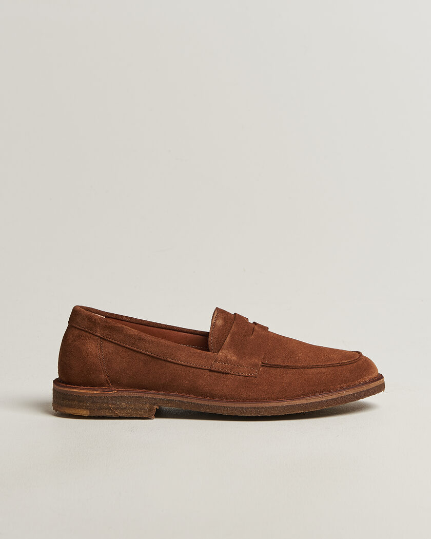 Astorflex Sadelflex Loafers Brown Suede – Braun