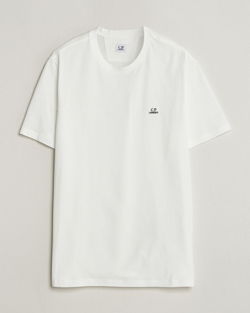 C.P. Company Short Sleeve Small Logo T-Shirt White – Weiß