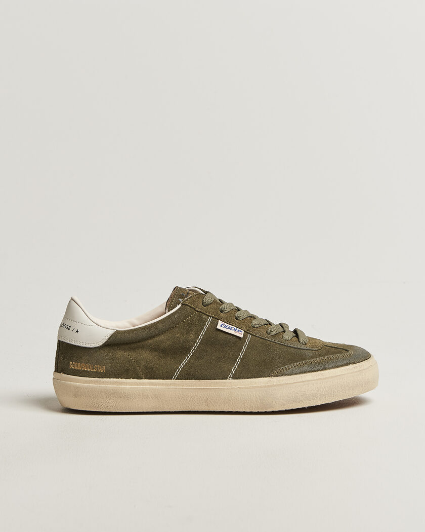Golden Goose Soul-Star Sneakers Olive Green – Grün