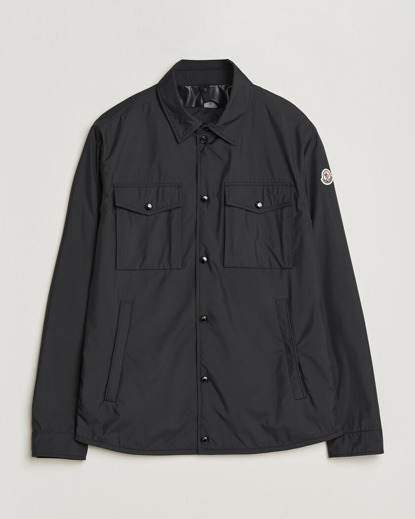 Moncler Chirano Shirt Jacket Black – Schwarz