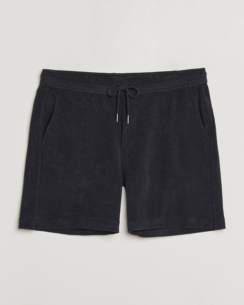 Morris Delon Terry Shorts Navy – Blau