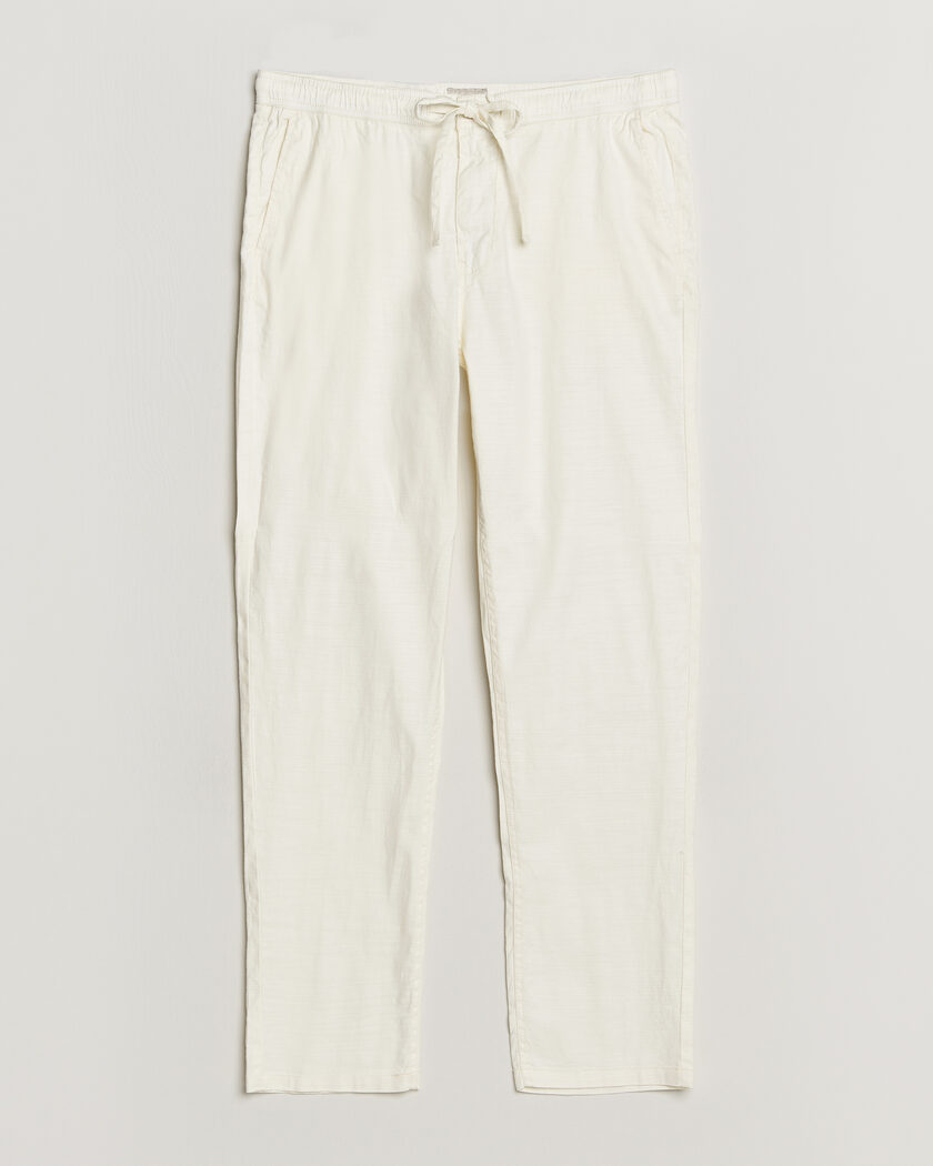 Morris Fenix Linen Trousers Off White – Weiß