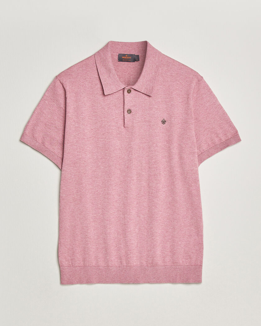 Morris Riley Short Sleeve Polo Pink – Rosa