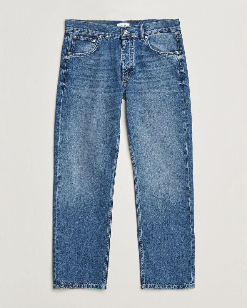 NN07 Sonny Regular Fit Jeans Blue Distressed – Blau