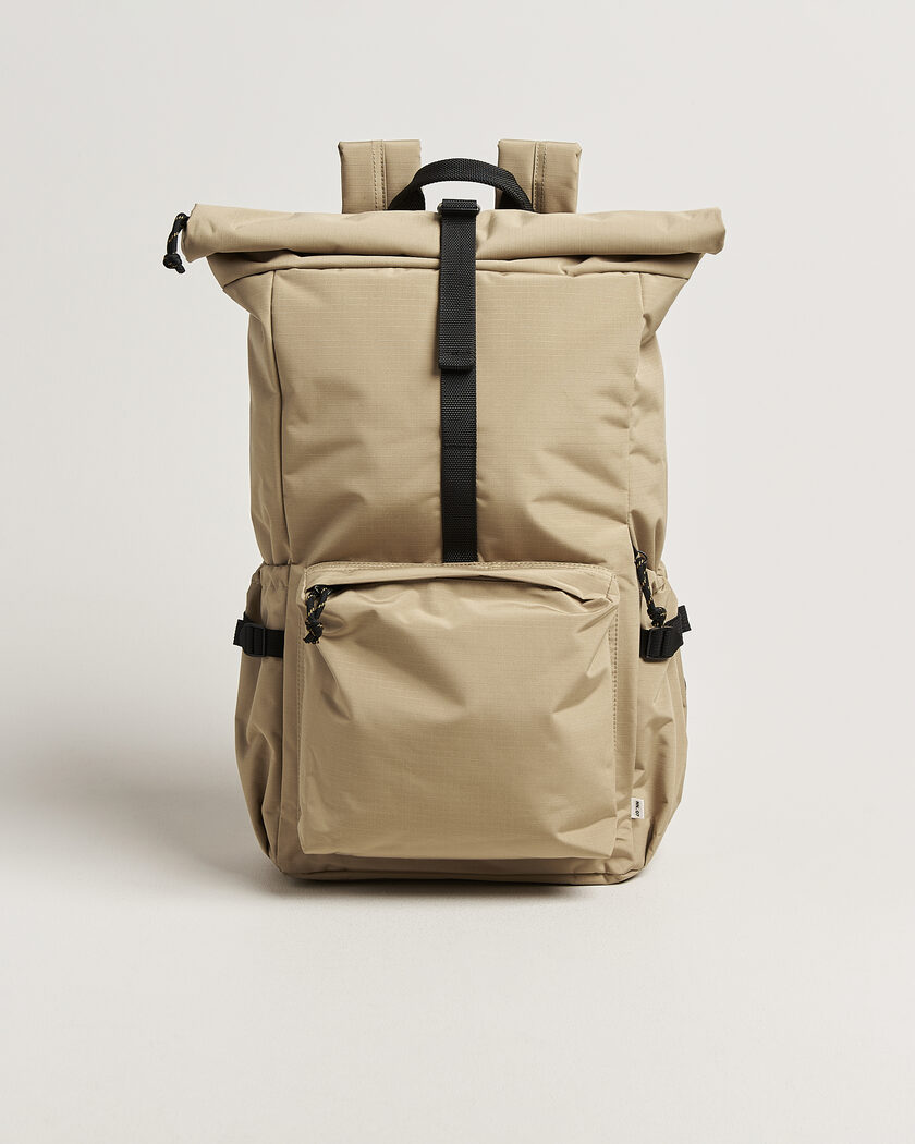 NN07 Nylon Ripstop Rolltop Backpack Desert Khaki – Beige