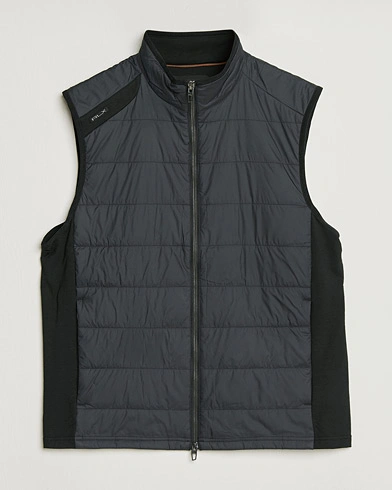 RLX Ralph Lauren Performance Wool Vest Polo Black – Schwarz
