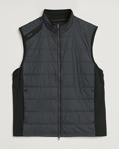 RLX Ralph Lauren Performance Wool Vest Polo Black – Schwarz