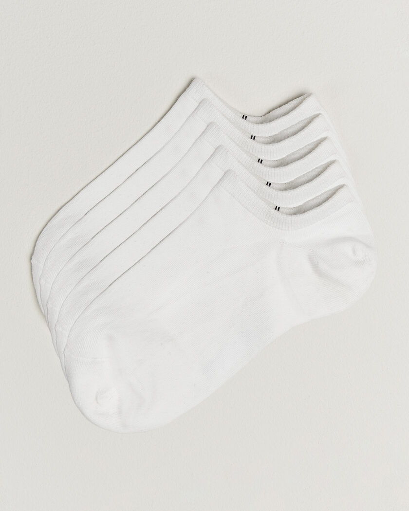 Bread & Boxers 5-Pack Ankle Sock White – Weiß