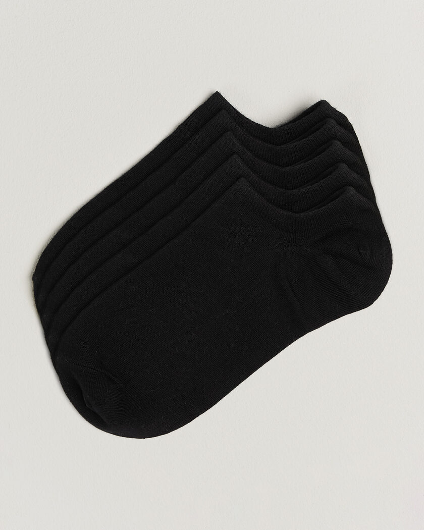 Bread & Boxers 5-Pack Ankle Sock Black – Schwarz