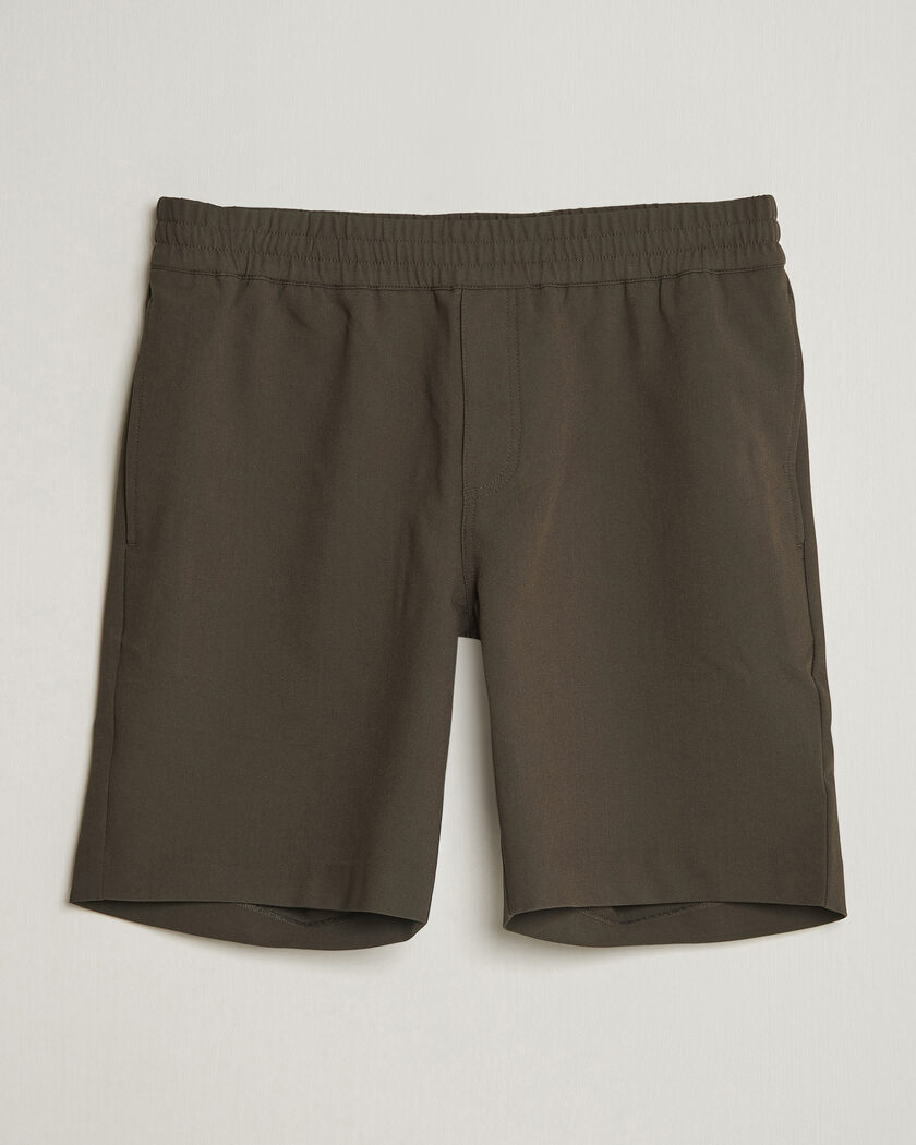 Samsøe Samsøe Smith Drawstring Shorts Black Olive – Grau