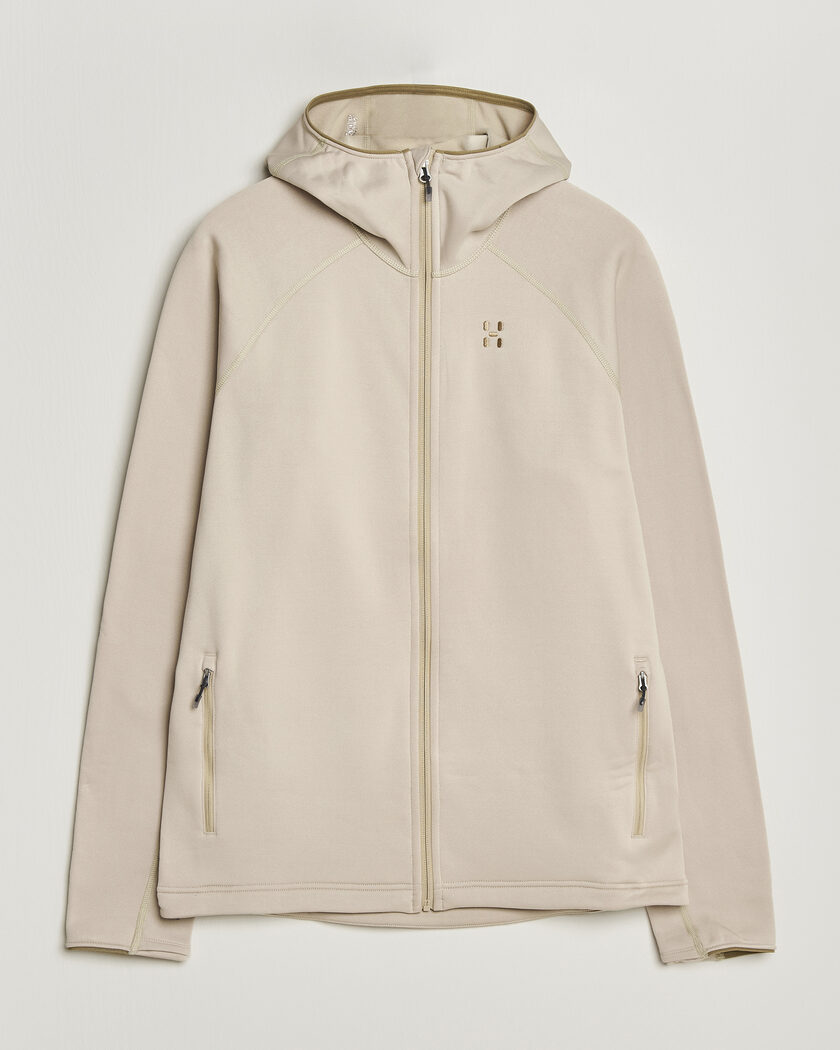 Haglöfs Magma Mid Fleece Hood Chalk Beige – Beige