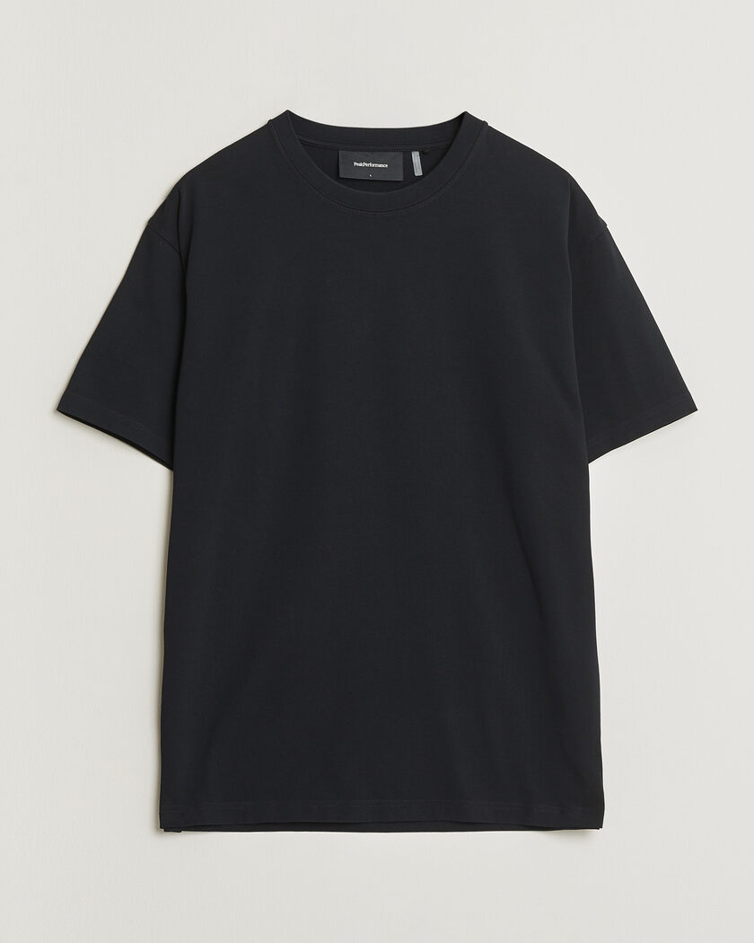 Peak Performance Heavy Cotton T-Shirt Black – Schwarz
