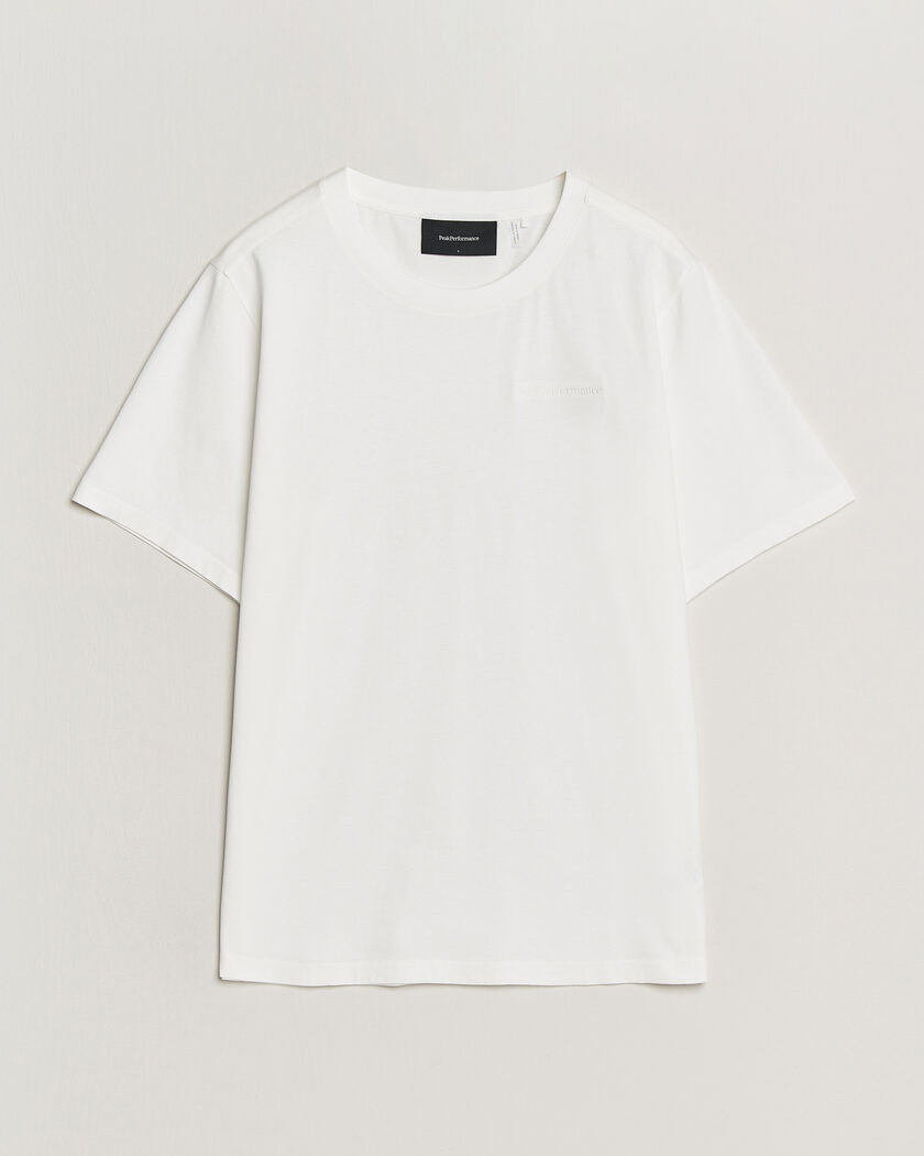 Peak Performance Original Crew Neck T-Shirt Off White – Weiß