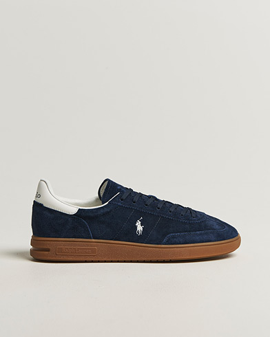 Polo Ralph Lauren Bedford Suede Sneakers Navy/Deckwash White – Blau