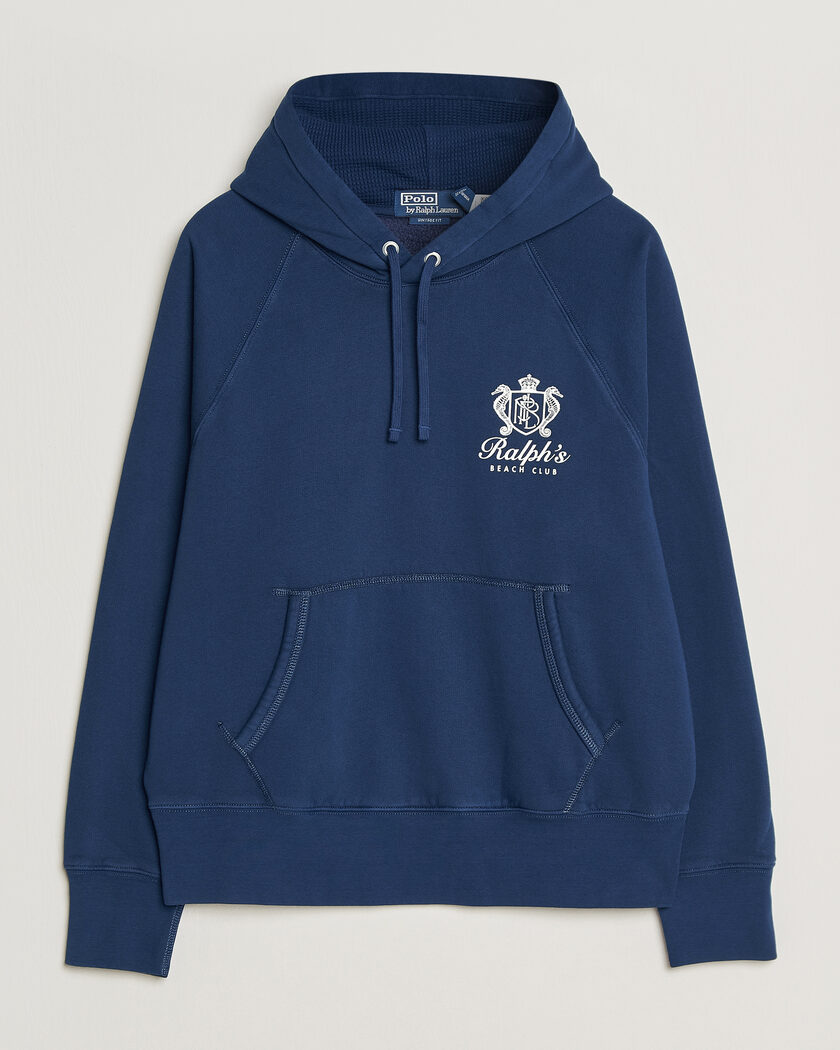 Polo Ralph Lauren Fleece Hoodie Dark Cobalt – Blau