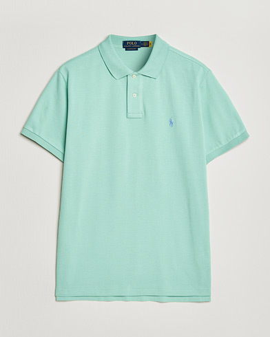 Polo Ralph Lauren Custom Slim Fit Polo Celadon – Grün