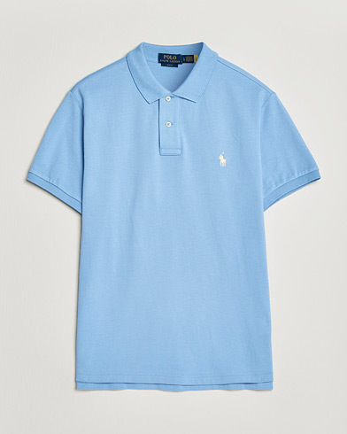  Polo Ralph Lauren Slim Fit Polo Bristol Blue – Blau