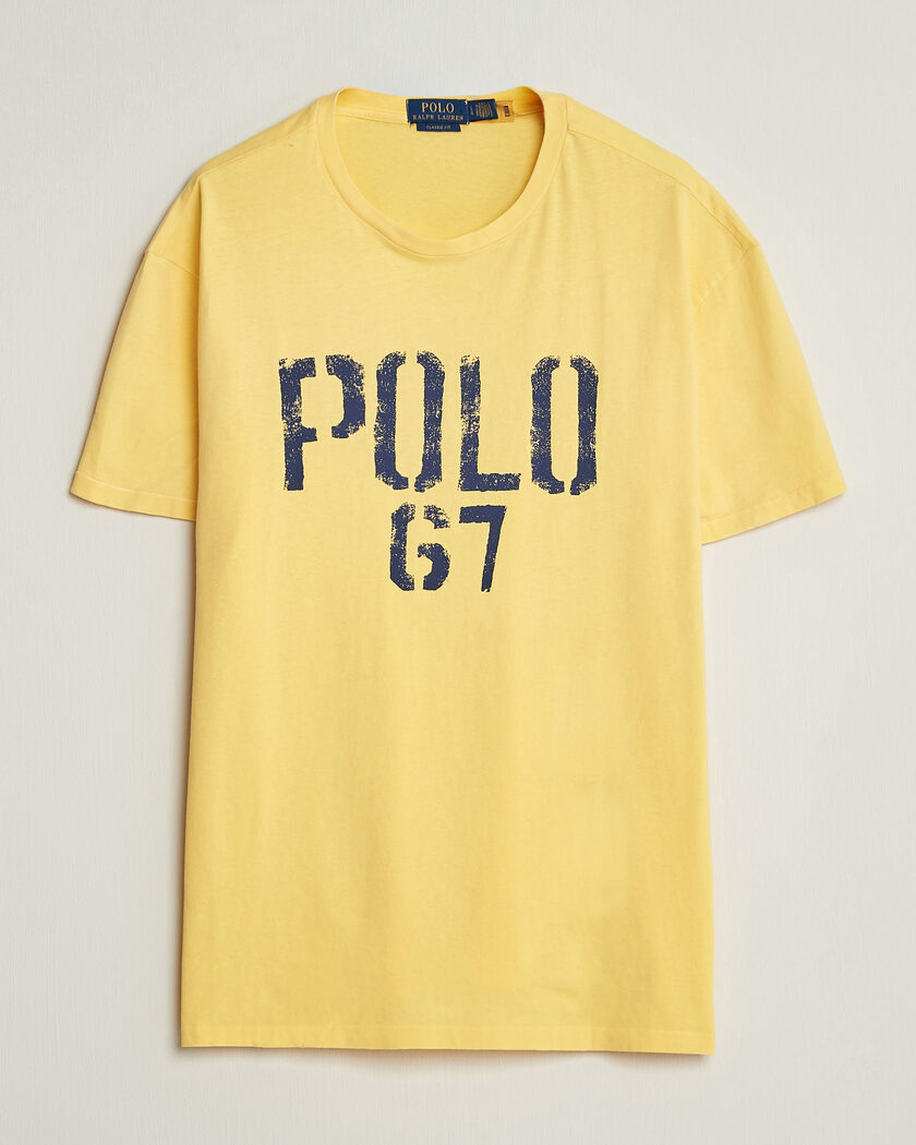 Polo Ralph Lauren Jersey Logo T-Shirt Resort Gold – Gelb
